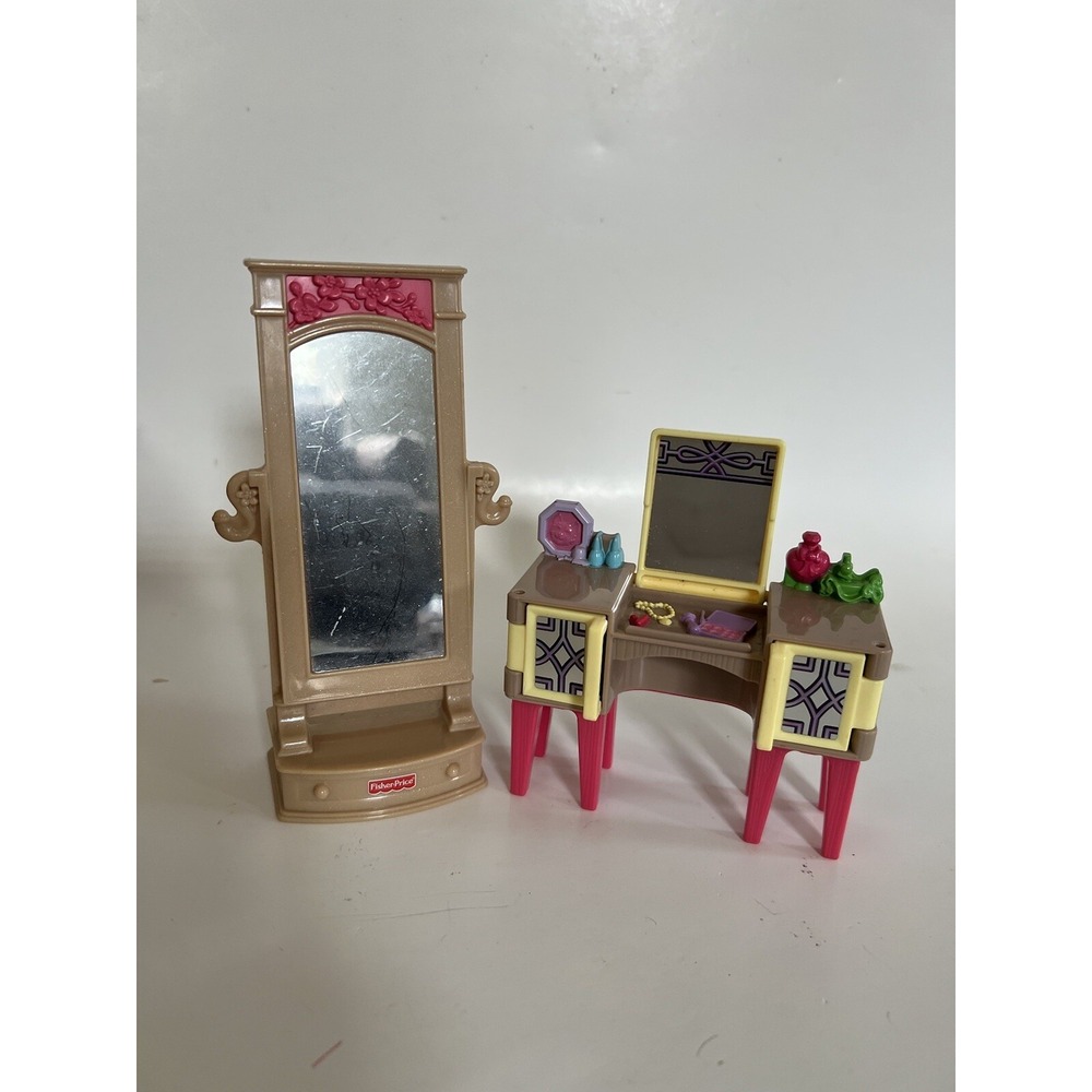 Fisher Price Loving Family Dream Dollhouse Vanity Standing Mirror